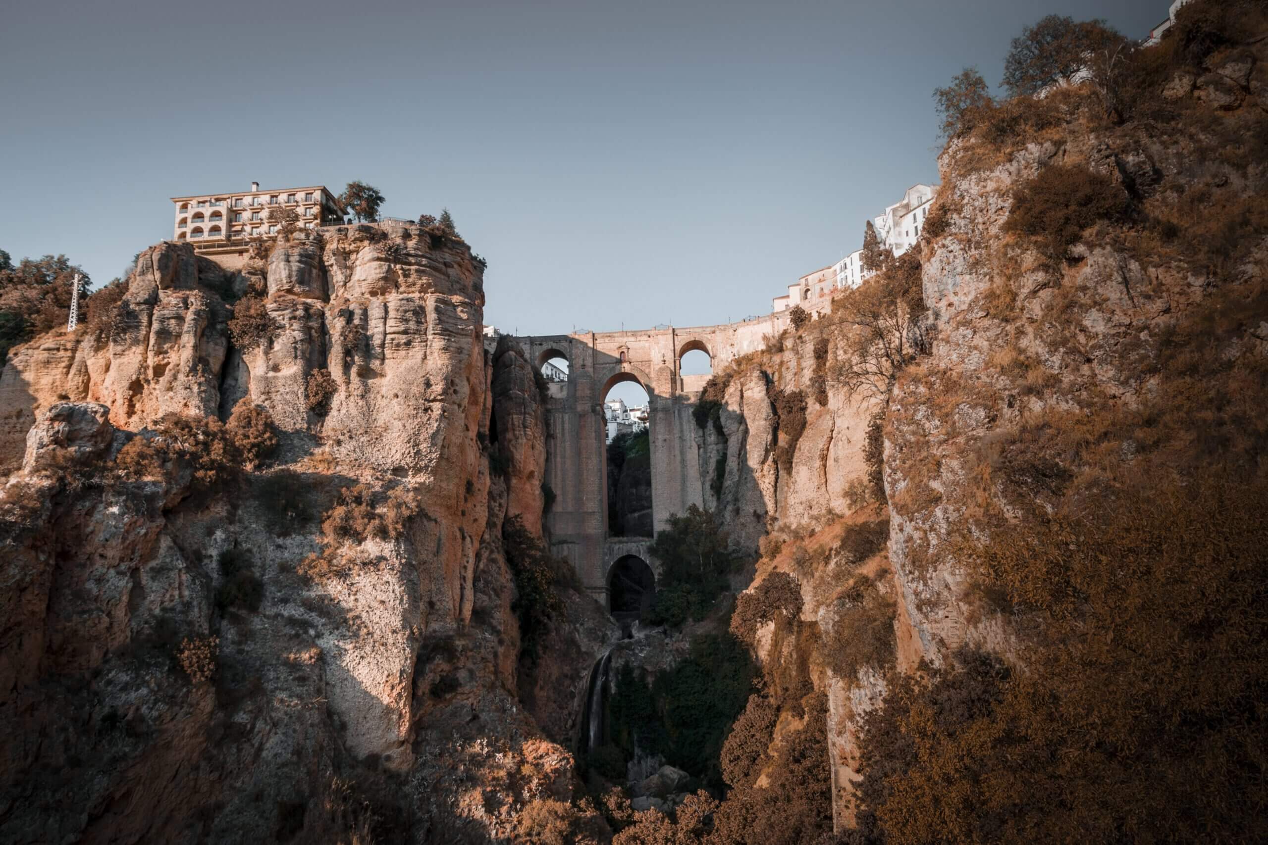 Brücke in historischer Altstadt Ronda